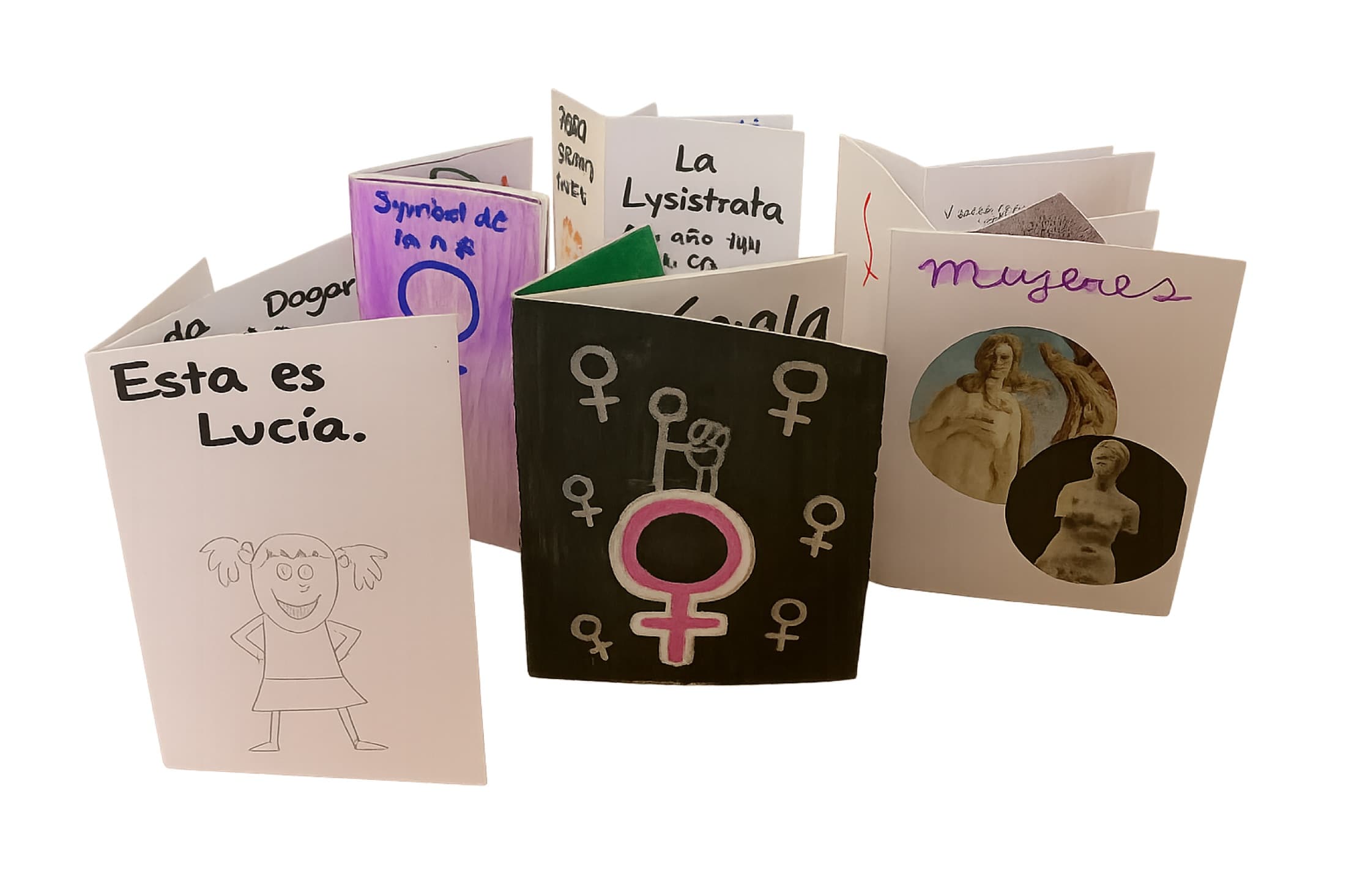 Colección de fanzines feministas creados en Berlín